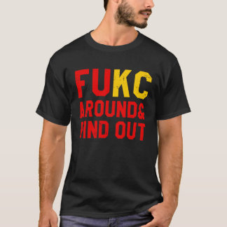 FuKC umschließen und KC Retro-Lüfter herausfinden T-Shirt
