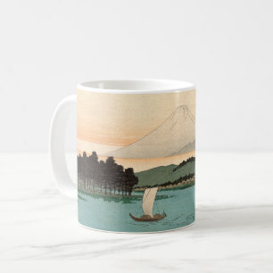 Fukeiga 4 - Vintage japanische Ukiyo-e Kaffeetasse