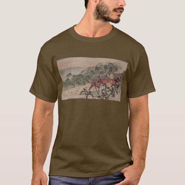 Fūkeiga - Ando Hiroshige T-Shirt (Vorderseite)