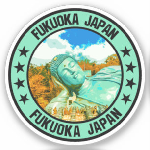Fukuoka Aufkleber