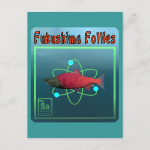 Fukushima Follies Postkarte