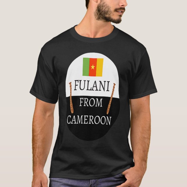 Fulani From Cameroon  Culture Islam Fulbe Fula T-Shirt (Vorderseite)