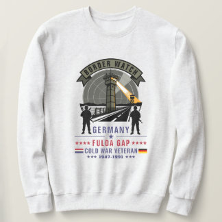 Fulda-Lücke-Grenzüberwachung-Kalter-Krieg-Veteran Sweatshirt