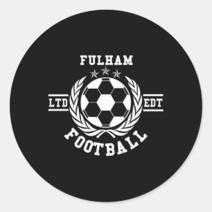Fulham Football Runder Aufkleber