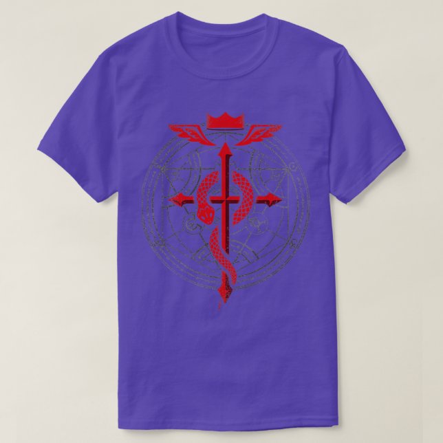 Full Alchemist Flamel T-Shirt (Design vorne)
