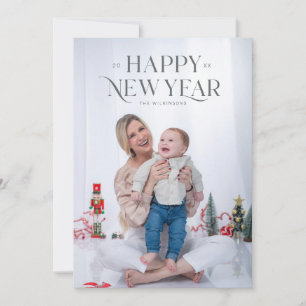 Full-Bleed Festive Bold Feiertagskarte