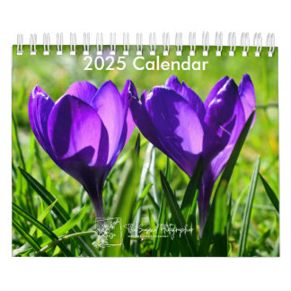 Full Bloom 2025 Kalender zweiseitige kleine