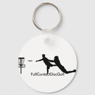 Full Contact Disk Golf Key Chain Schlüsselanhänger
