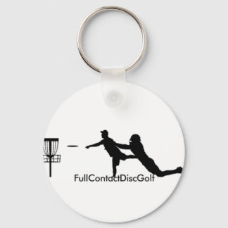 Full Contact Disk Golf Key Chain Schlüsselanhänger