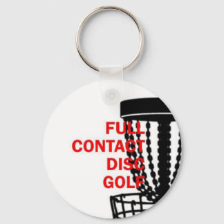 Full Contact Disk Golf Key Chain Schlüsselanhänger