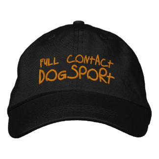 Full Contact Dogsport Bestickte Kappe