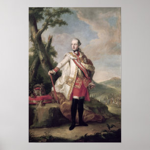 Full length portrait of Joseph II Poster