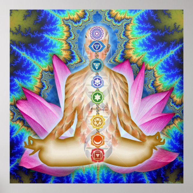 Full Lotus Deep Samadhi Poster (Vorne)