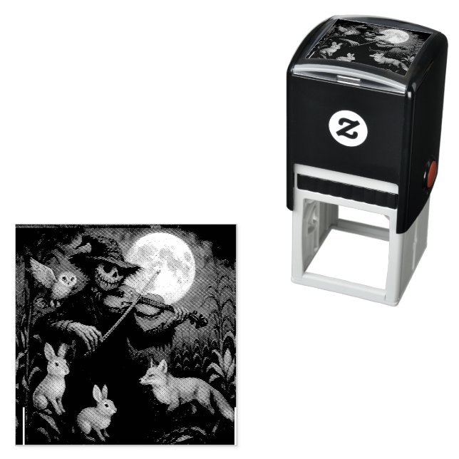 Full Moon Scarecrow Serenade Permastempel (Beispiel)