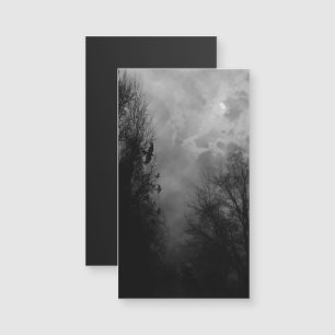 Full Moon Spuk Sky mit Ravens Magnetkarte