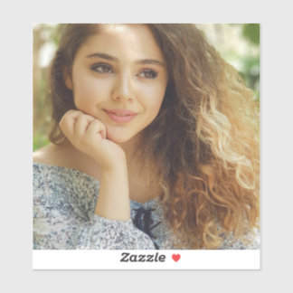 Full Photo Upload Aufkleber