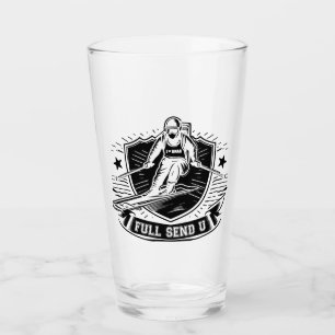 Full Send Universität Skifahren Glas