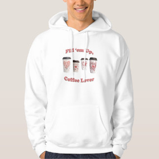 Füll sie auf, Kaffee Lover! Hoodie