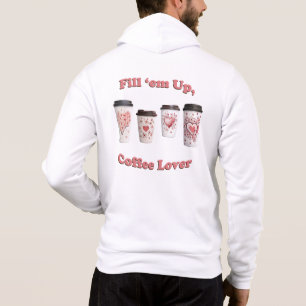 Füll sie auf, Kaffee Lover! Hoodie