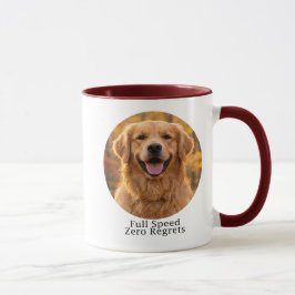 Full Speed Zero Regrets Golden Tasse