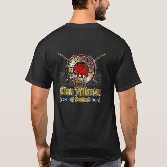 Fullarton Clan Abzeichen T-Shirt (Rückseite)