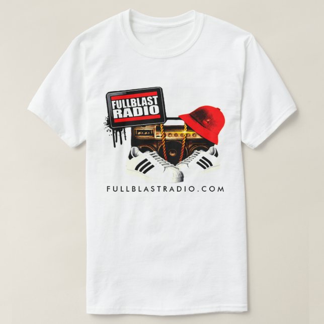 FULLBLAST ALTE SCHULlogo-RADIOSHIRT T-Shirt (Design vorne)