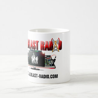 Fullblast weiße RadioTasse Kaffeetasse