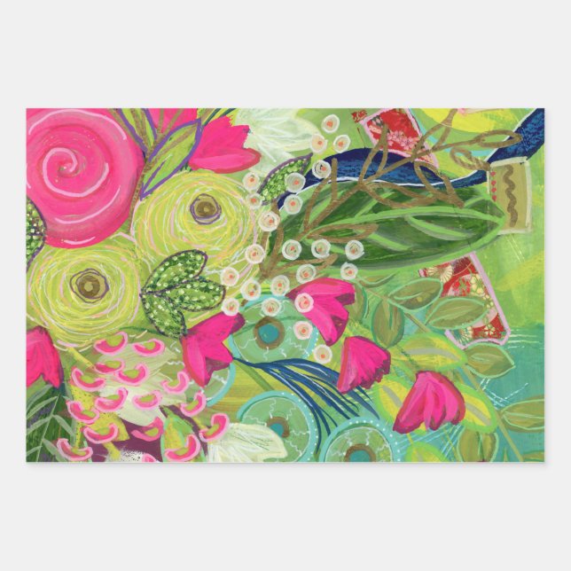 Fülle von Bling-GIFrap Geschenkpapier Set (Vorderseite)