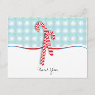 Füllen Sie die leere Weihnachten Vielen Dank Postk Postkarte