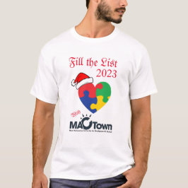 Füllen Sie die Liste 2023, MacTown Autismus Awaren T-Shirt