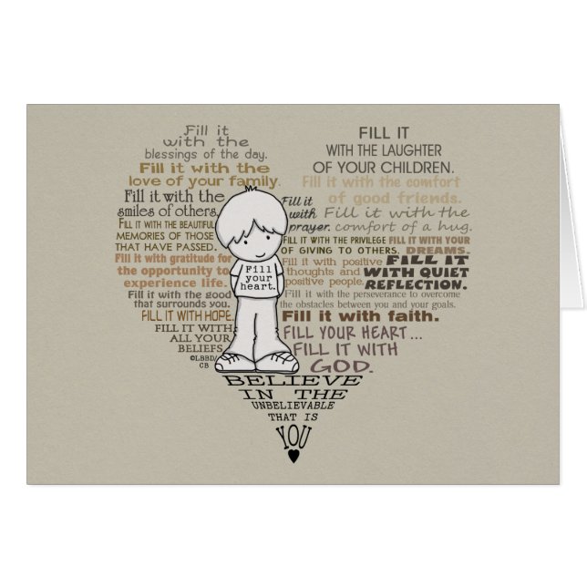 Füllen Sie Ihr Herz-TAN (Vorderseite (Horizontal))