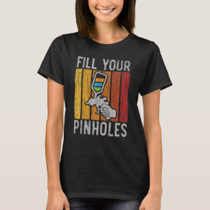 Füllen Sie Ihren Pinhole Car Detailing Auto Body P T-Shirt