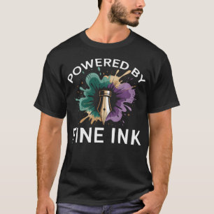 Füller Sammler Kalligrafie Schreiben Liebe T-Shirt