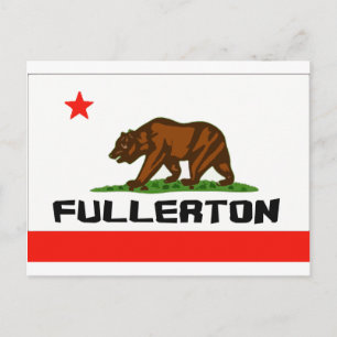Fullerton, Ca — Produkte Postkarte