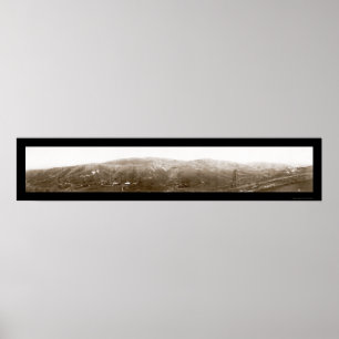 Fullerton Hügel-Öl-Foto 1910 Poster