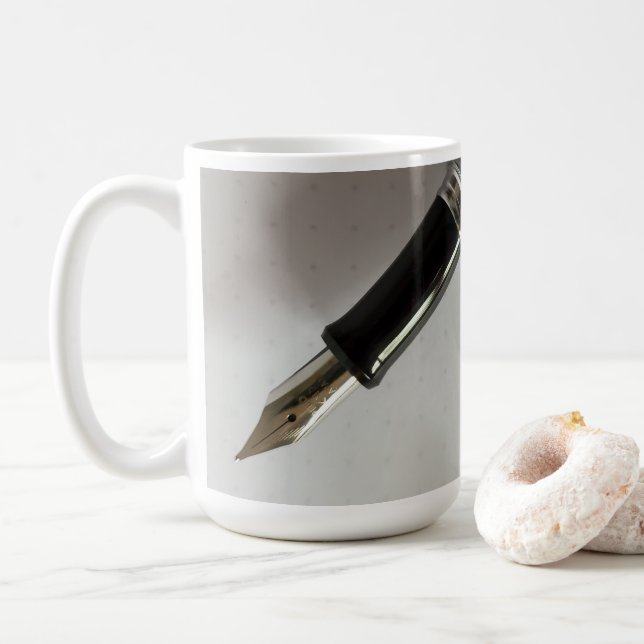 Füllhalter Kaffeetasse (Mit Donut)