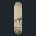 Füllhalter und Watchface mit Notizen Skateboard<br><div class="desc">Sieht aus,  als ob jemand eine Menge Notizen gemacht hätte! Dieses zeitgenössische Gemälde mit Brunnen und einer Armbanduhr illustriert den Zeitverlust für die verschiedenen,  aber wichtigen Aktivitäten in unserem Leben. Holen Sie sich noch heute Ihr Exemplar!</div>