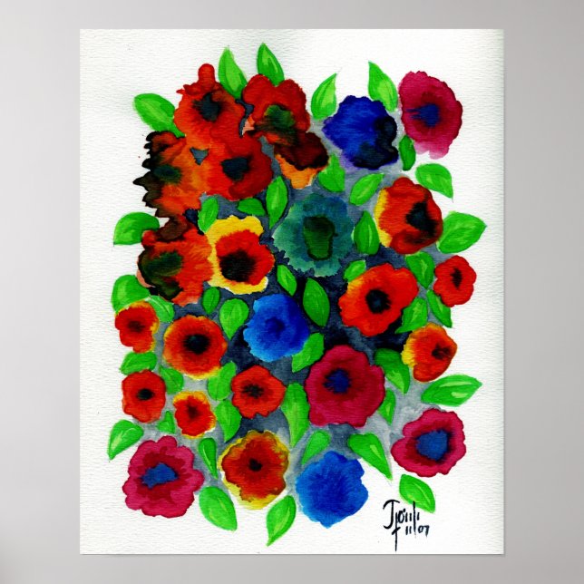 Füllmenge: 15 Zoll x 19,41 Zoll Leinwand Poster (Vorne)