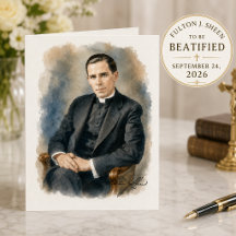 Fulton J. Sheen Seligsprechungs-Katholischer Gruß