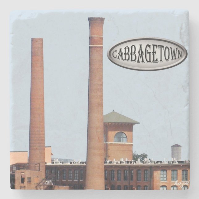 Fulton Mill, Cabbagetown, Fulton Mill Atlanta, Steinuntersetzer (Vorderseite)