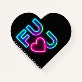 FULU Neon-Spiralblock Notizbuch