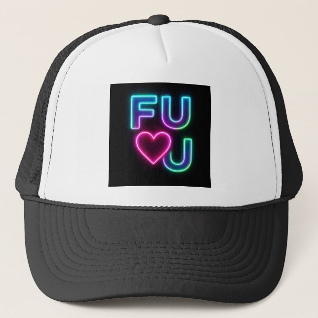 FULU Trucker-Mütze Truckerkappe (Vorderseite)