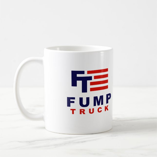 FUMP LKW - Anti-Trumpf - Kaffeetasse (Links)