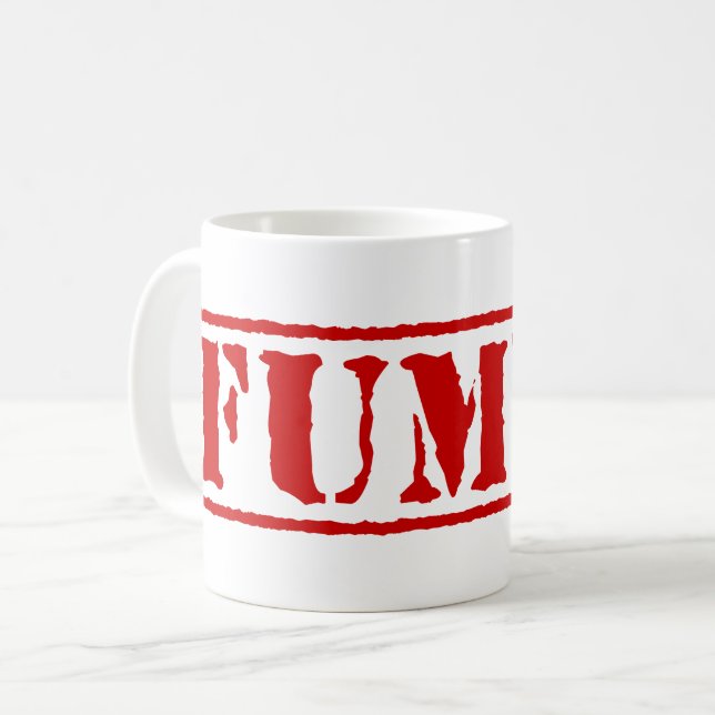 FUMTU KAFFEETASSE (Vorderseite Links)