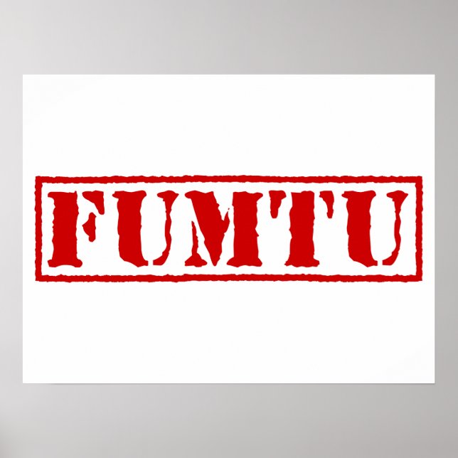FUMTU POSTER (Vorne)