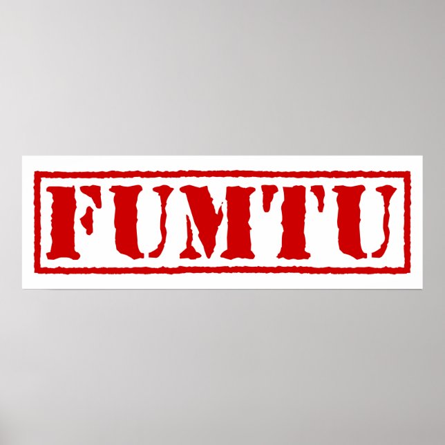 FUMTU POSTER (Vorne)