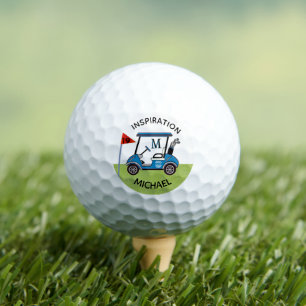 Fun 19. Loch Custom Cart Personalisiert Golfball