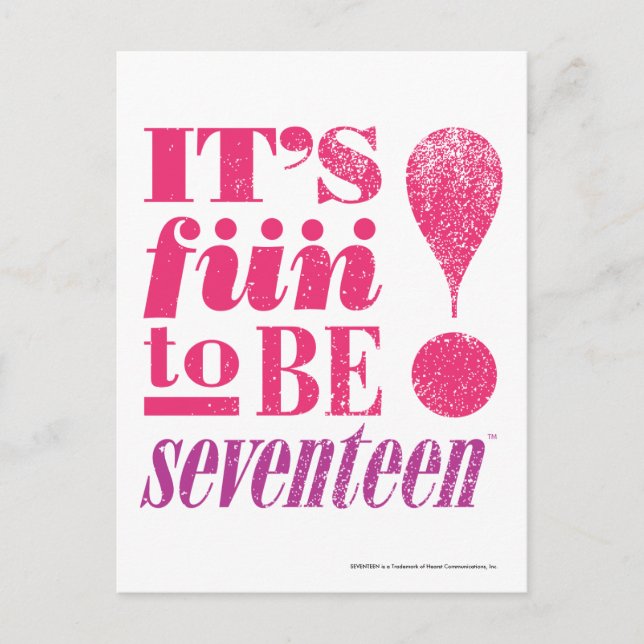 Fun 2 B 17-Magenta Postkarte (Vorderseite)