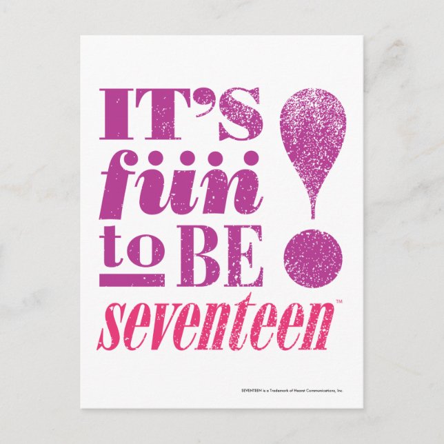 Fun 2 B 17-Purple Postkarte (Vorderseite)