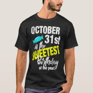 Fun 31. Oktober Geburtstag Word Spiel T-Shirt